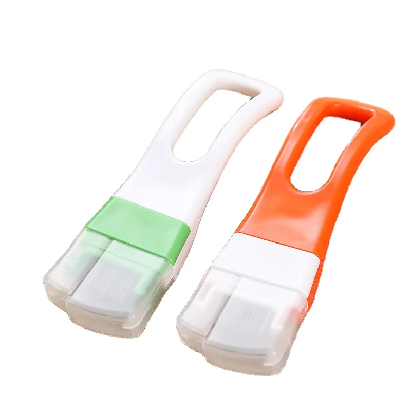 

New Kitchen Handle Type Scallion Knife Cut Onion Tool, Green, orange