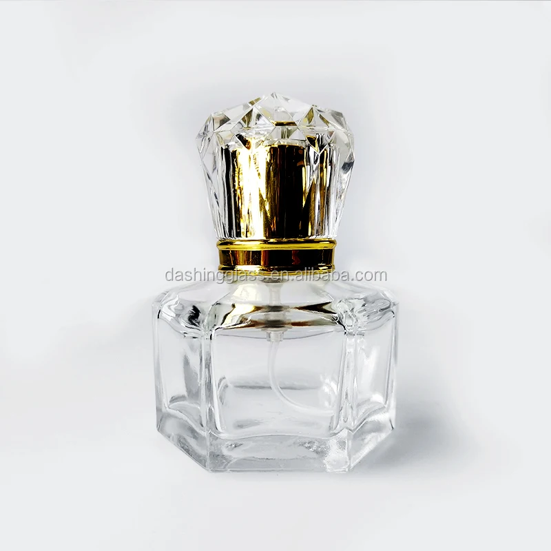

Atomizer Unique shape 30ml Perfume Bottle Refillable Glass Empty Perfume Bottles