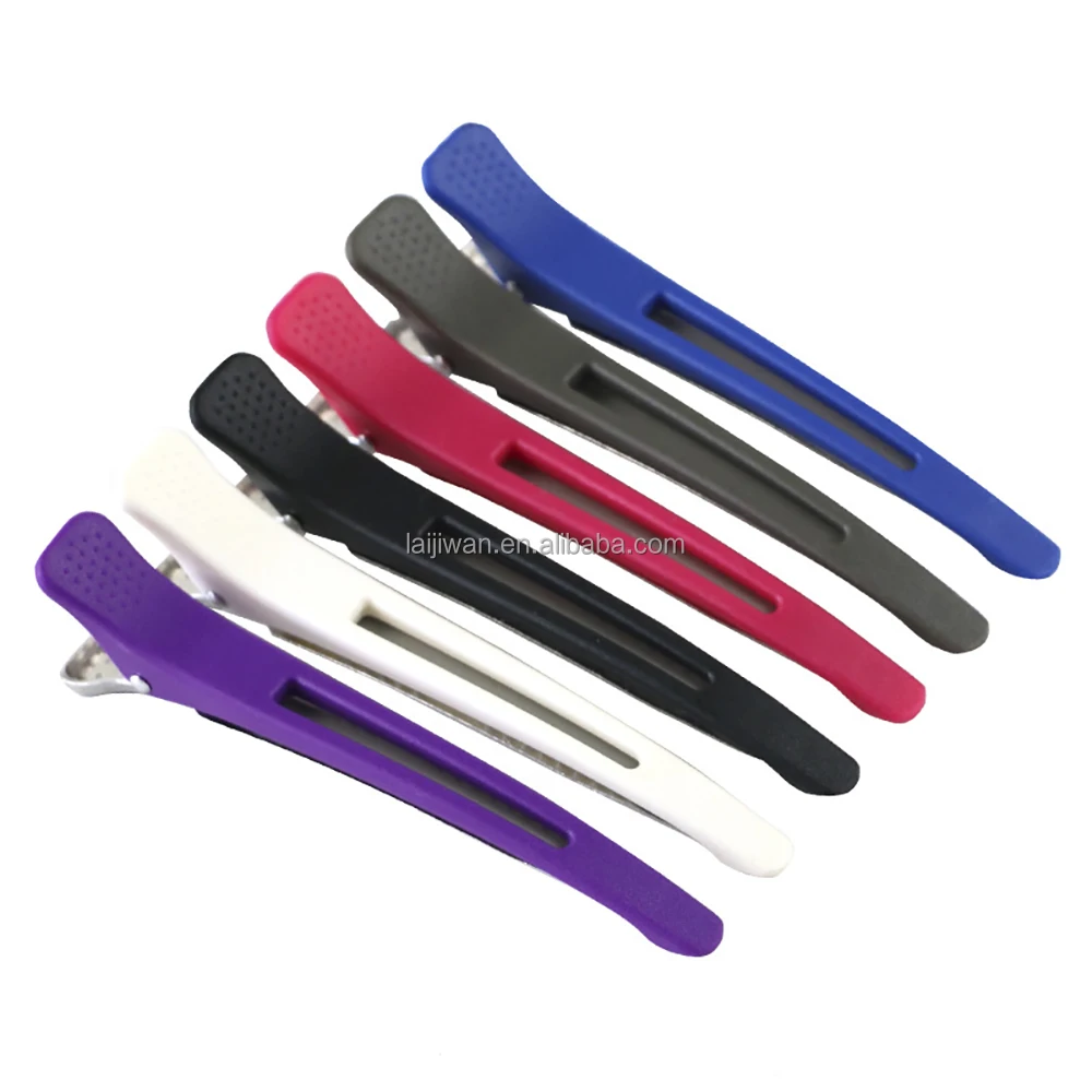 

New household salon hair color plastic crocodile clip hot dye durable modeling clip