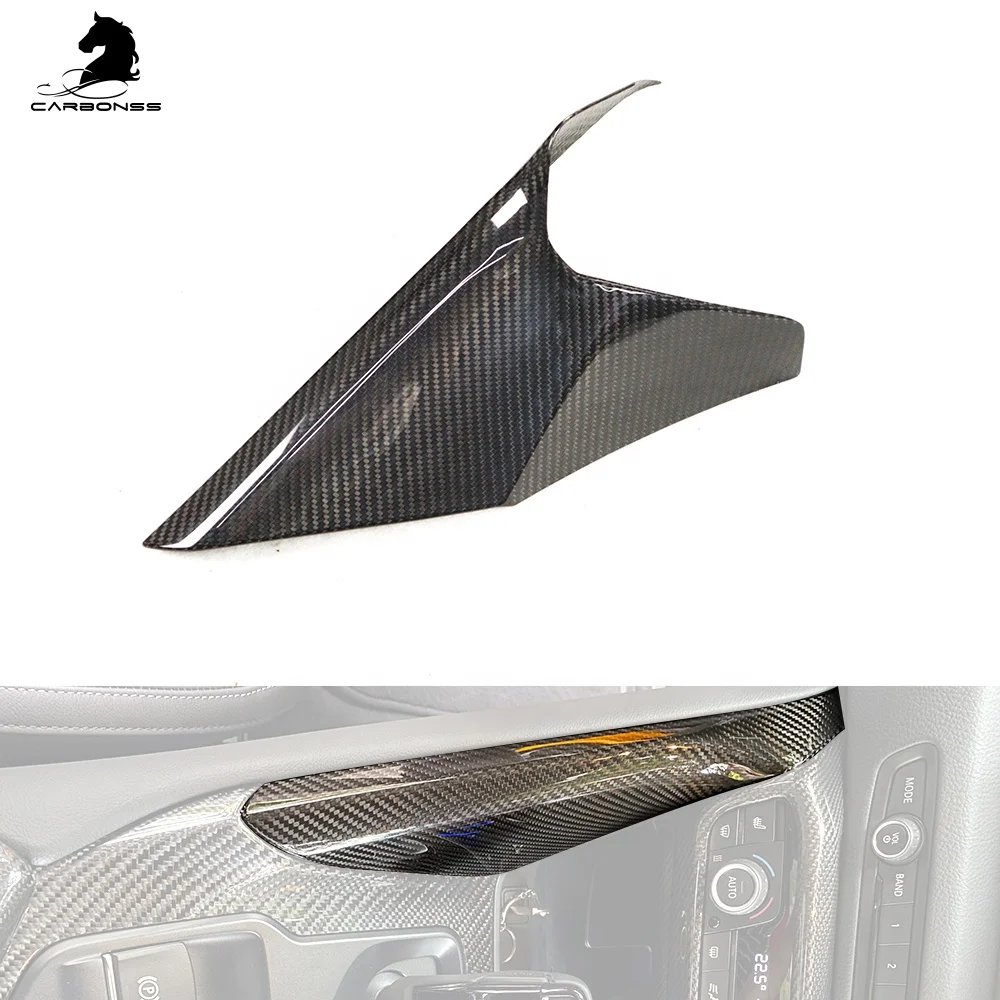 

Dry Carbon Fiber Side Consoles Cover For Toyota Supra A90 2019+