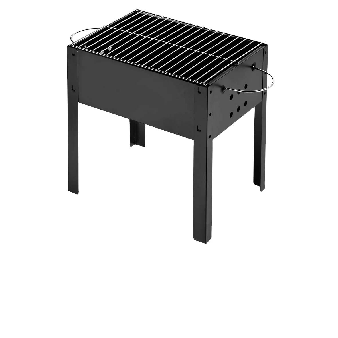 

Portable BBQ Charcoal Grill Folding Barbecue Grill for Outdoor Picnic, Patio, Backyard & Camping