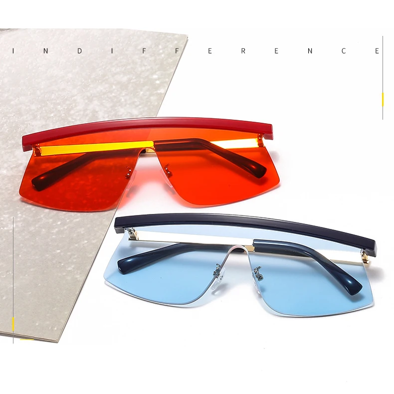 gafas de sol cristal rojo hombre