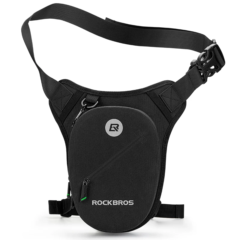 

ROCKBROS Motorcycle Waist Leg Belt Bag Tactical Waterproof Drop Leg Bag, Black