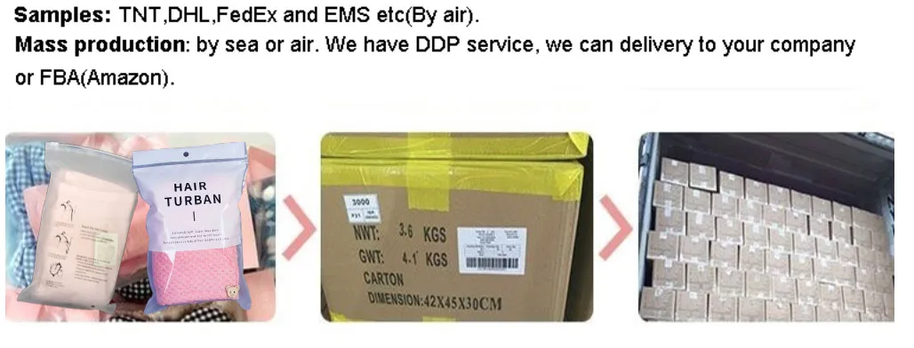 High Quality Microfiber Quick Dry Hair Turban Microfiber  Hair Towel Wrap