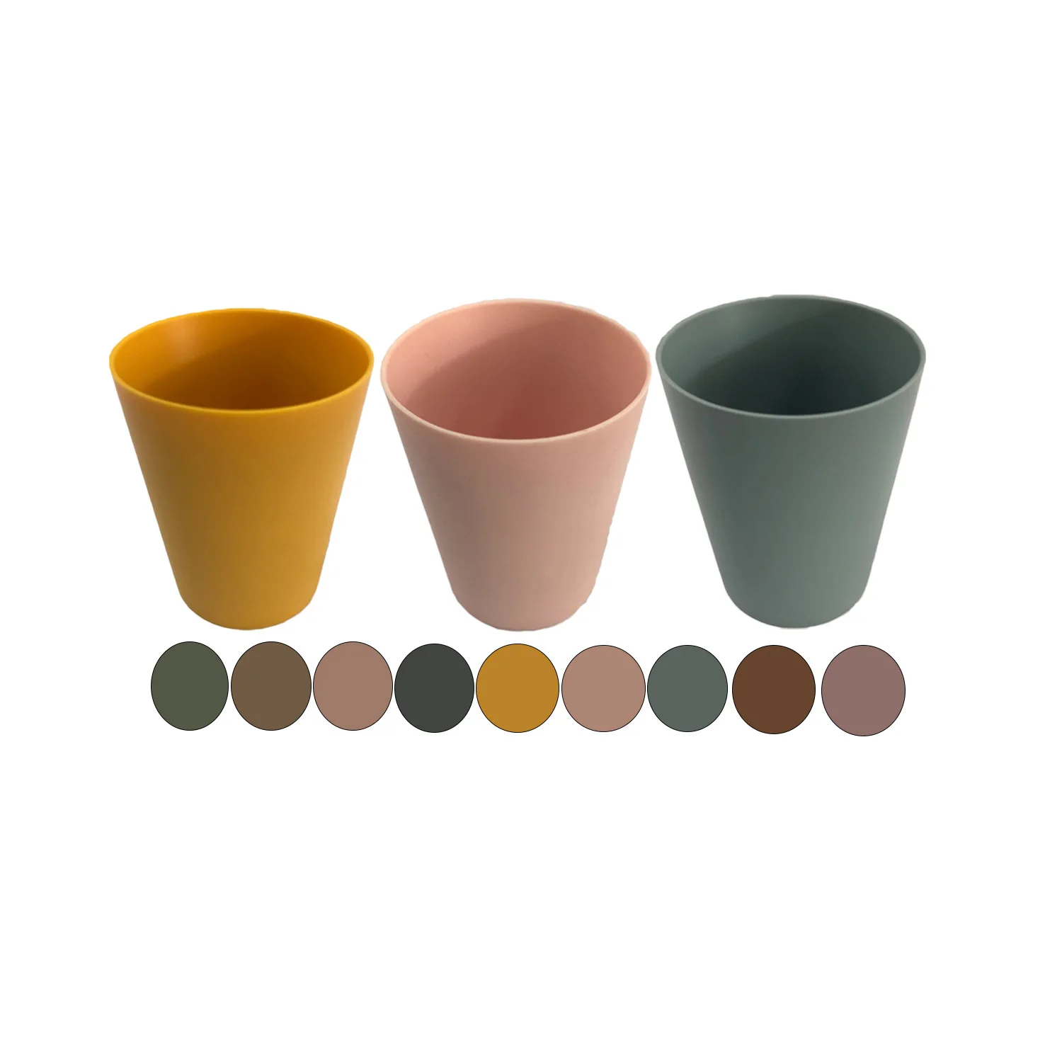 

Eco Friendly Hot Selling Training Drinking Silicone Baby Water Cup, 10 colors/customize colors