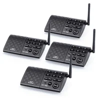 

Super Long Range 6 Channel Portable Wireless Intercom System For Home (4 stations)