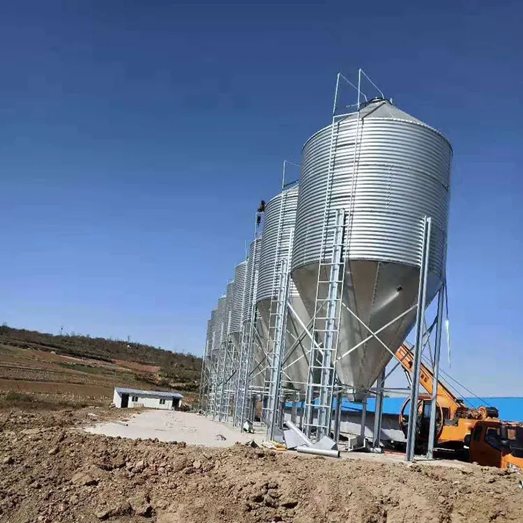 Small Capacity Silo 20 Tons 30 Tons 50 Tons Grain Silo Cattle Feed