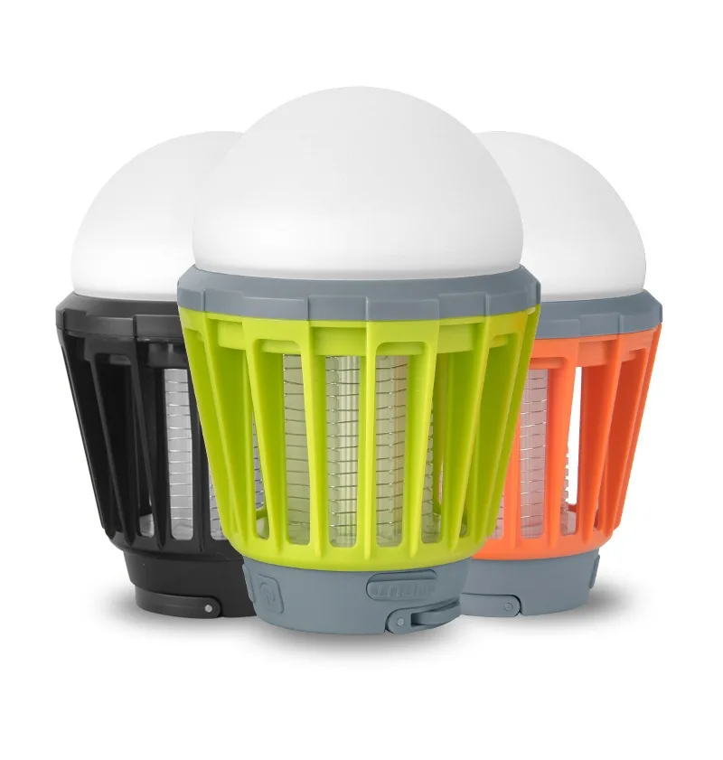 

Multi-Functional 2 IN 1Rechargeable Mosquito Killer Lamp UV Elextric Bug Zapper In Door Mosquito Killer Lamps With Camping Light, Green,also can customized based on customer needs