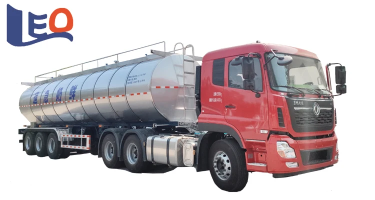Refrigerated Cooling Transport Stainless Steel Milk Truck Tank - Buy