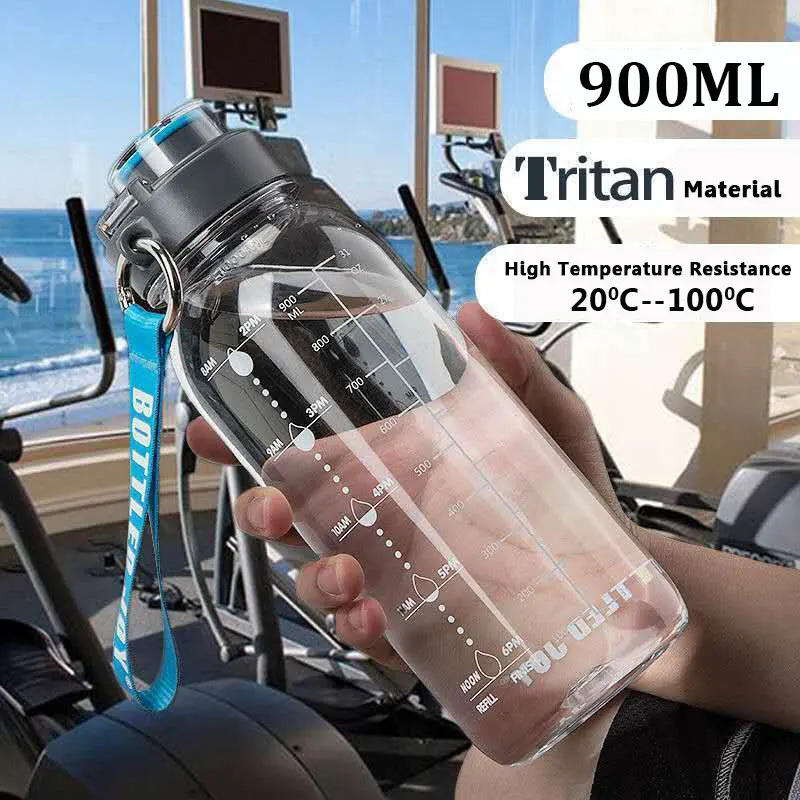 

1000ml Custom Logo Recycled Sport Water Bottle Ultrafilration Membrance Fiber Filter, Customized color