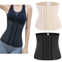 

New Fashion Latex Waist Trainer 25 Steel Boned Waist Training Corsets Latex Waist Cincher