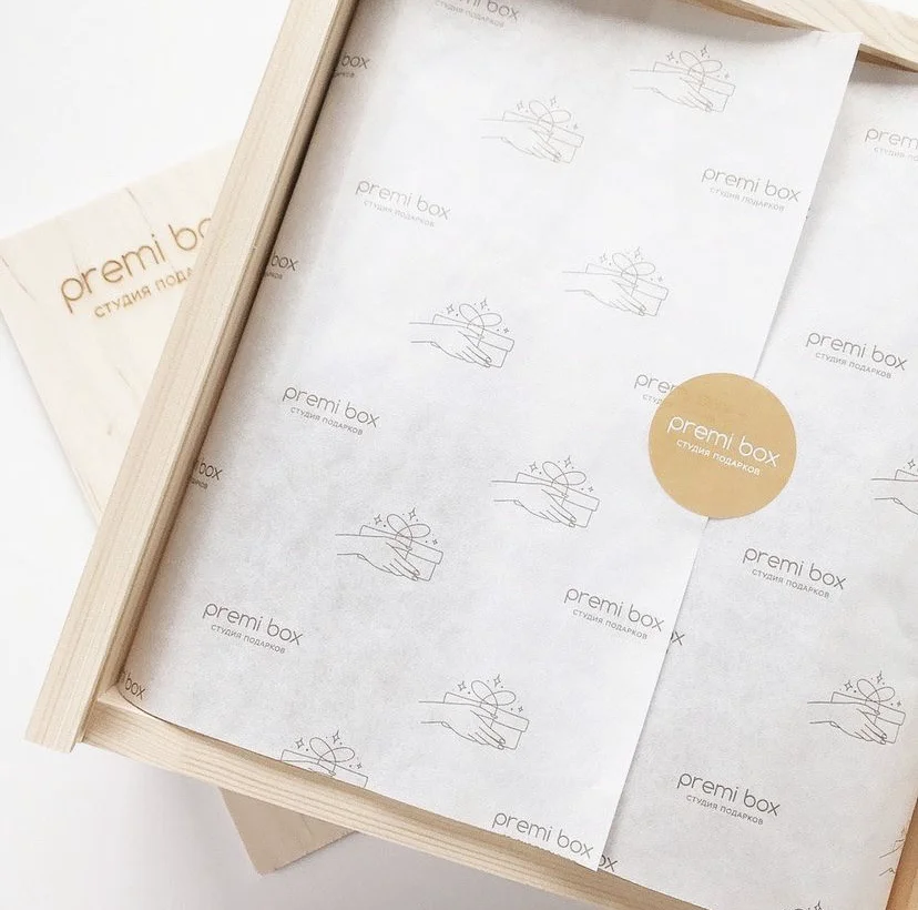 

Free Design Custom Logo Printed 17G Tissue Gift Wrapping Paper With All Over Logo