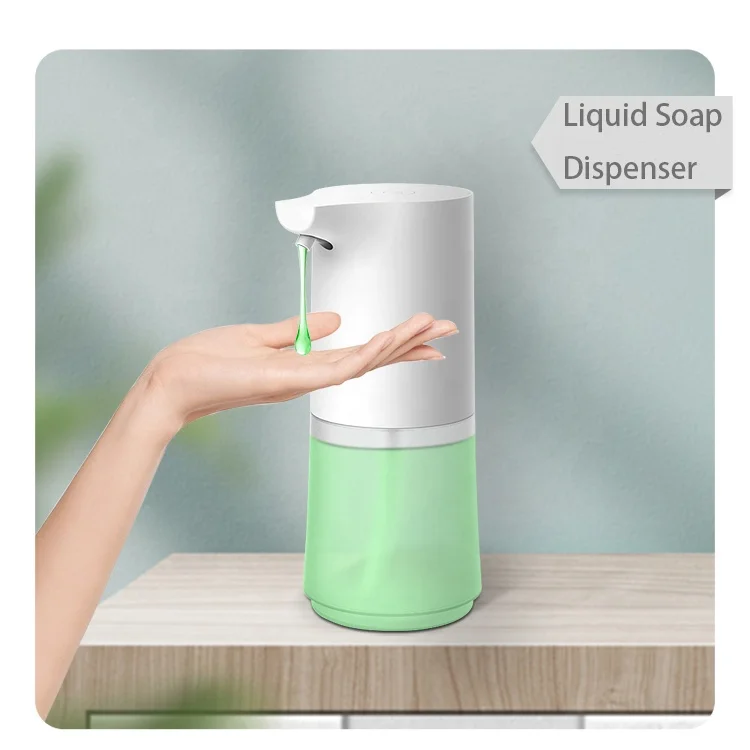 Fashion Portable Touchless 450ml Alcohol Liquid Foam Hand Sensor Soap Dispenser Automatic