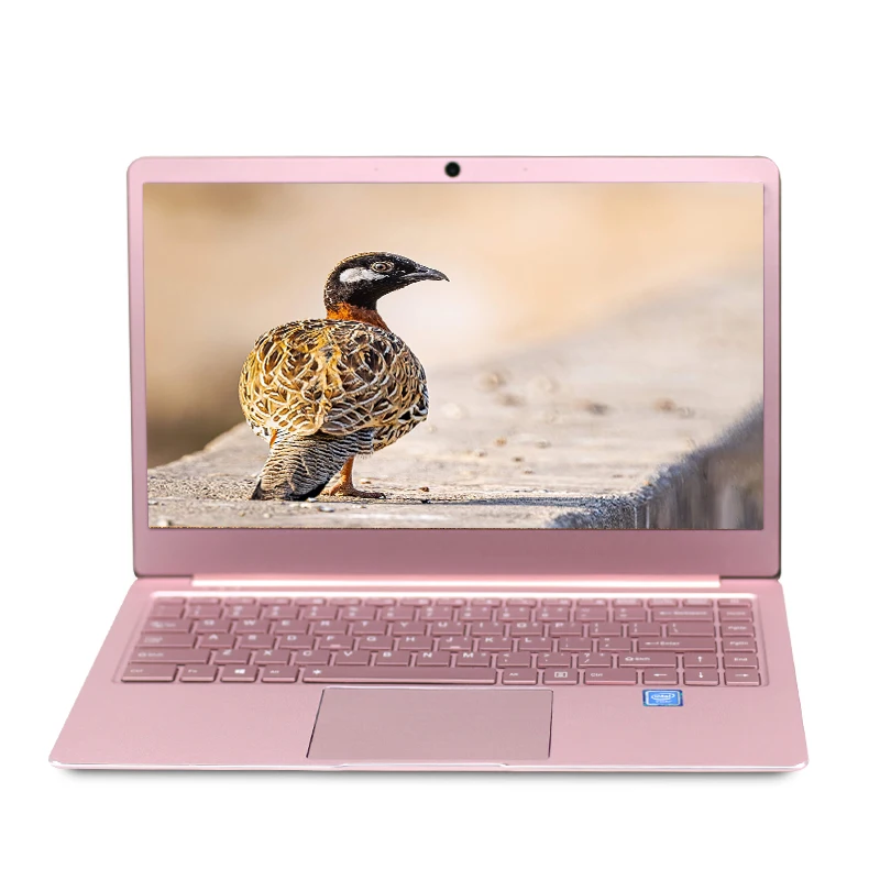 

Factory OEM LOGO Notebook S07 J3455 1920*1080 14 ii nch 84 keys Chocolate Keyboard for study Pink Notebook