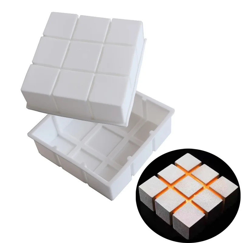 

Square simple silicone cake Bread mold Creative bakeware DIY baking mold