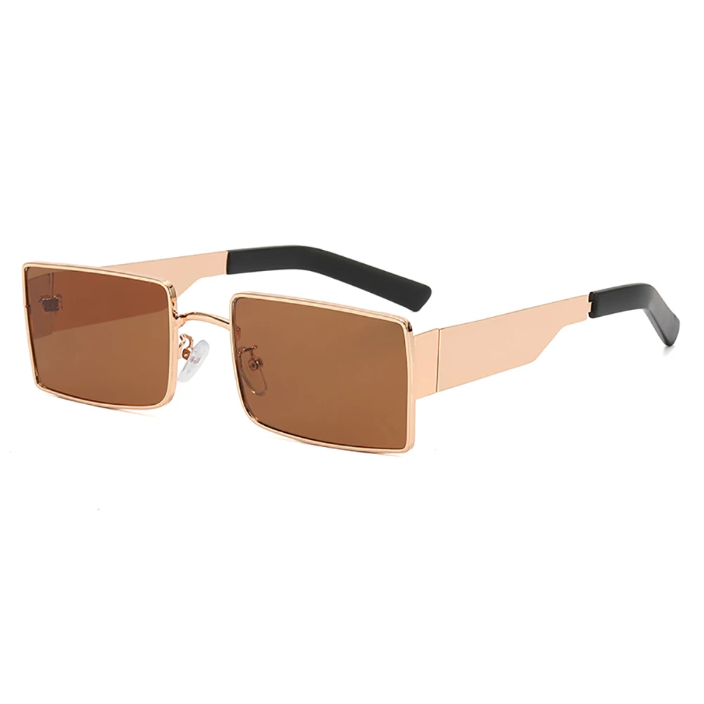 

Superhot Eyewear 22469 Fashion 2022 Metal Frame Retro Small Rectangle UV400 Shades Sunglasses