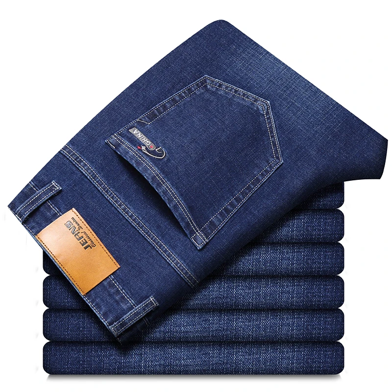 

Wholesale casual stretch black blue denim men's jeans