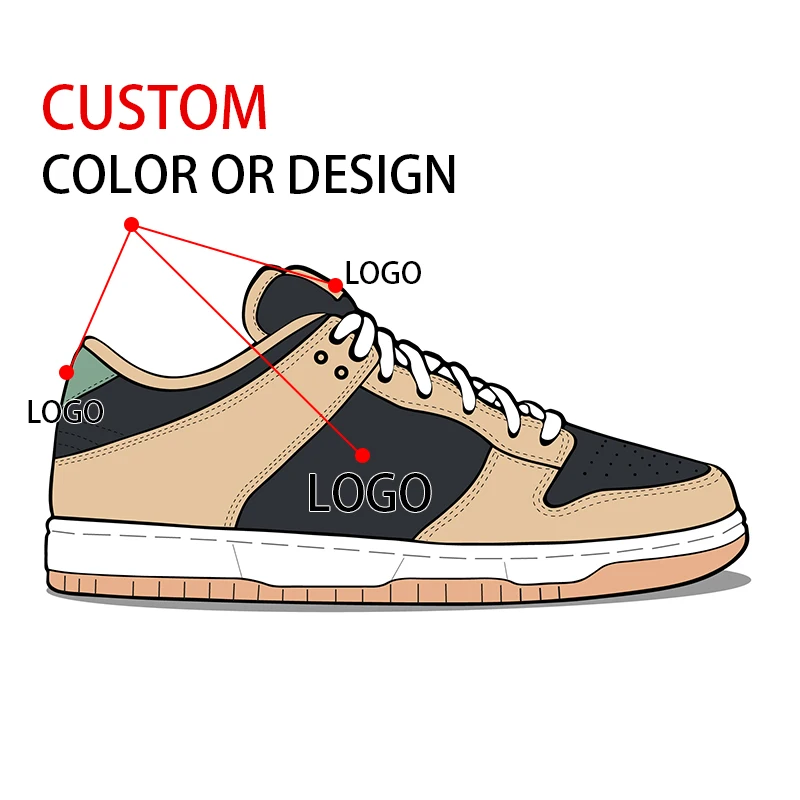 

Customized Skateboard Shoes Fashion Brand Shoes Retro OG Chicago Classic OEM, Blue