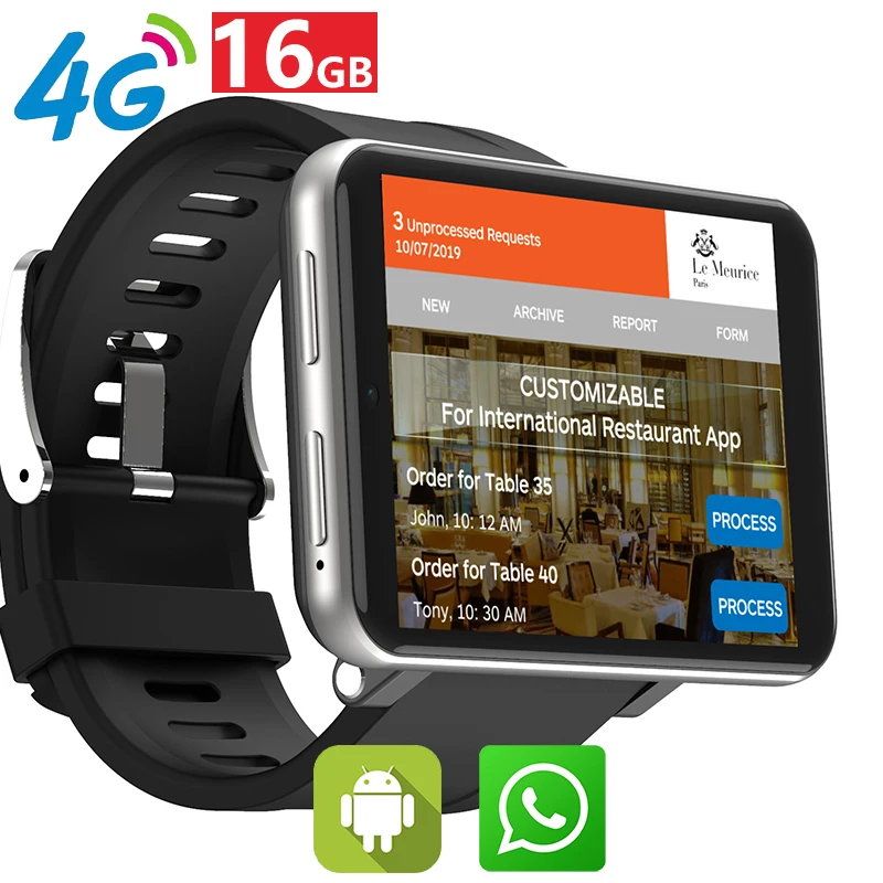 mobile watch 4g under 100