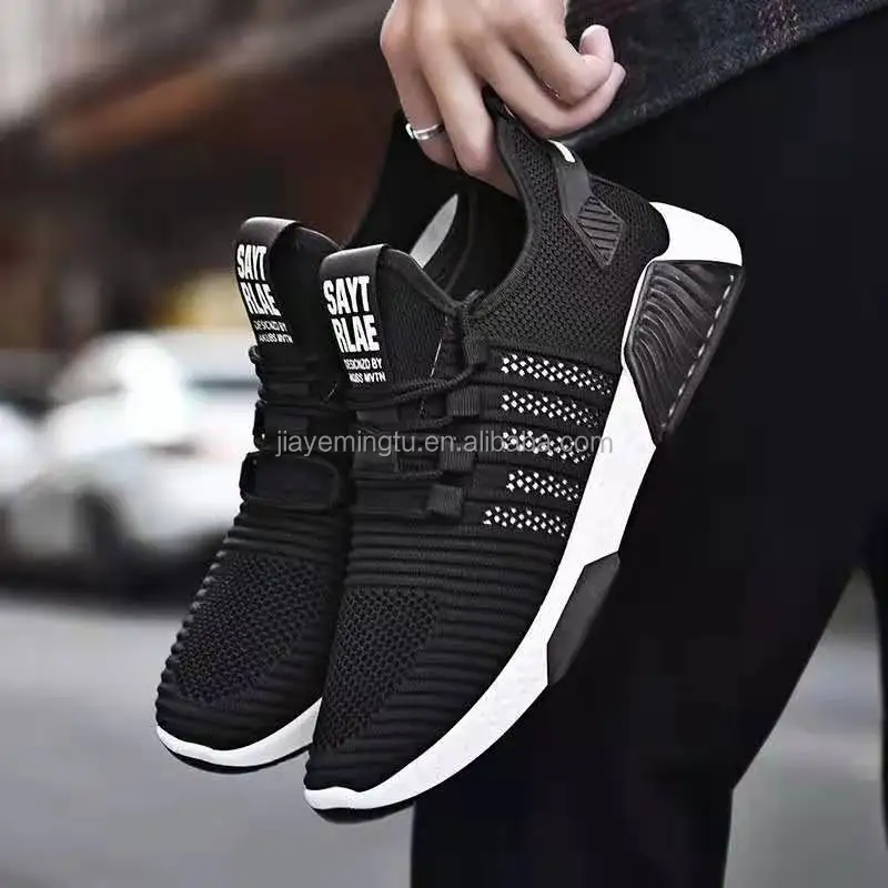 

Wholesale breathable shoes casual lace up sport shoes, White,black,grey