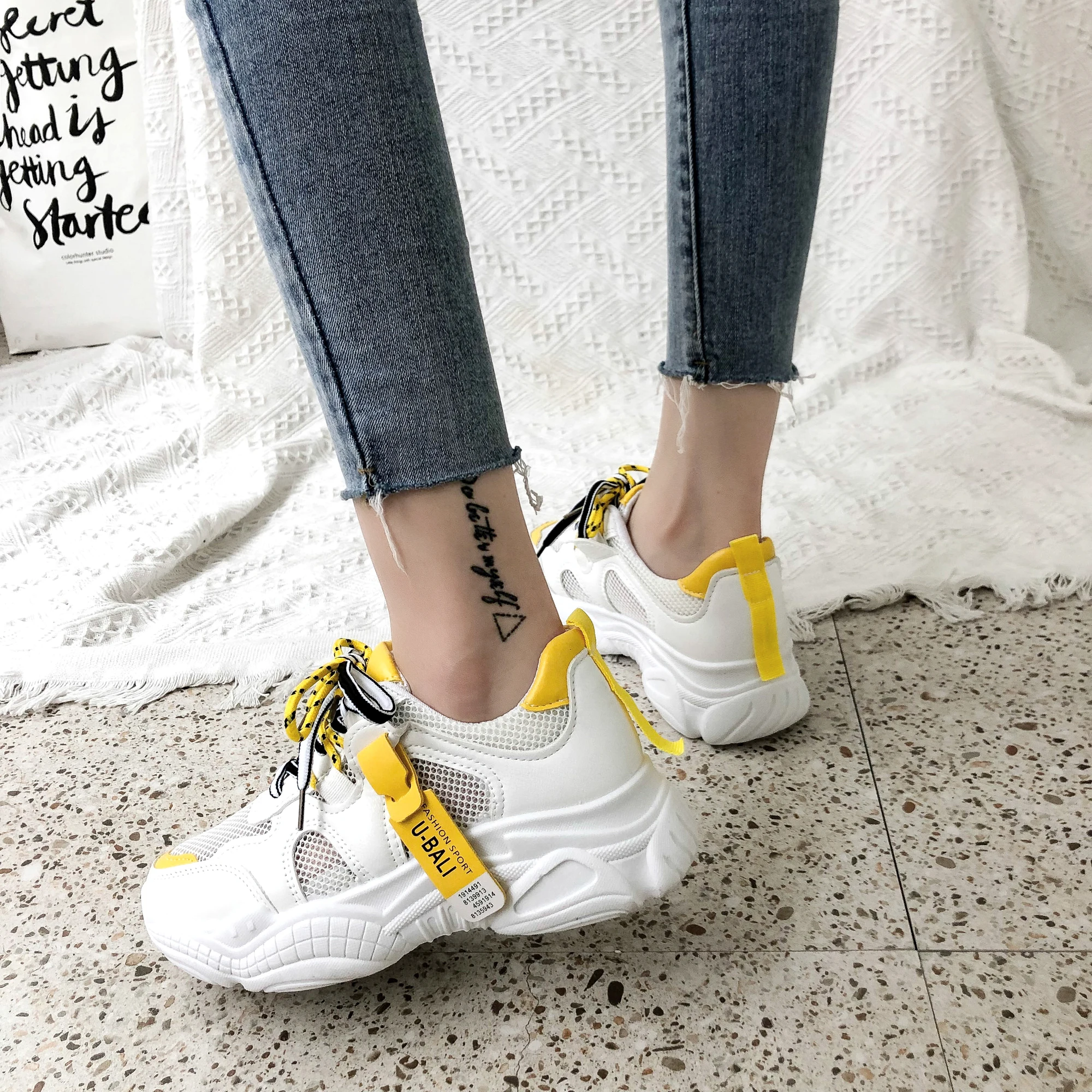 
Ladies Chunky Heel Shoes,High Quality Fashion Sport Shoes Shoes Women,Ladies Casual Designer Brand Sneakers Chunky Heel Shoes 