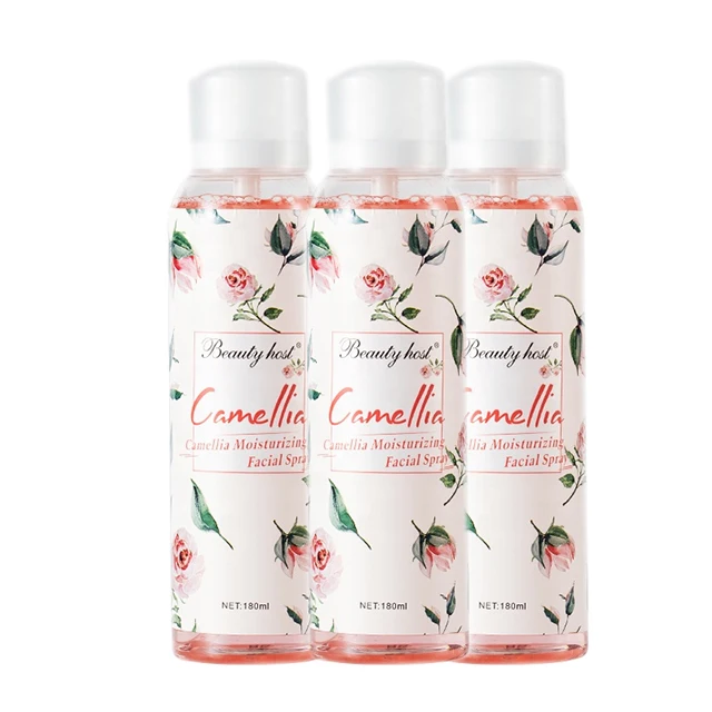 

Camellia Flower Face Water Spray Toner Nature Fragrance Hydrating Anti Acne Moisturizing Deodorant Face Spray Toner