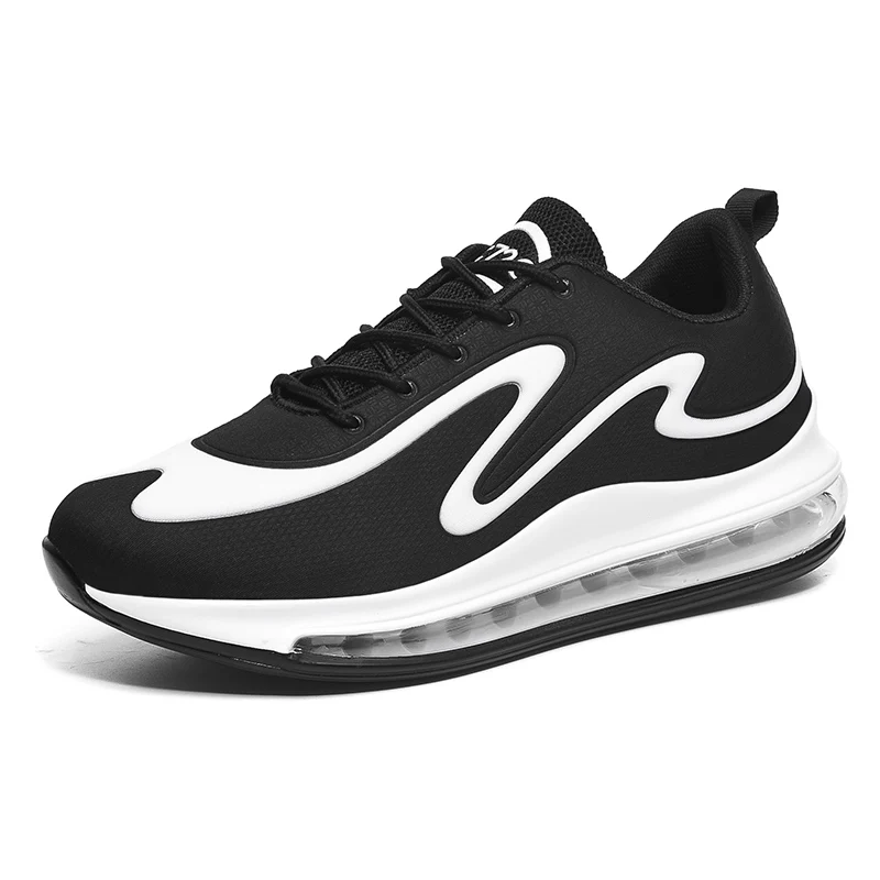 

Durable Breathable Mens Sports Shoes Air cushion Running Shoes, Red;white+blue;black+white;black+red;olive