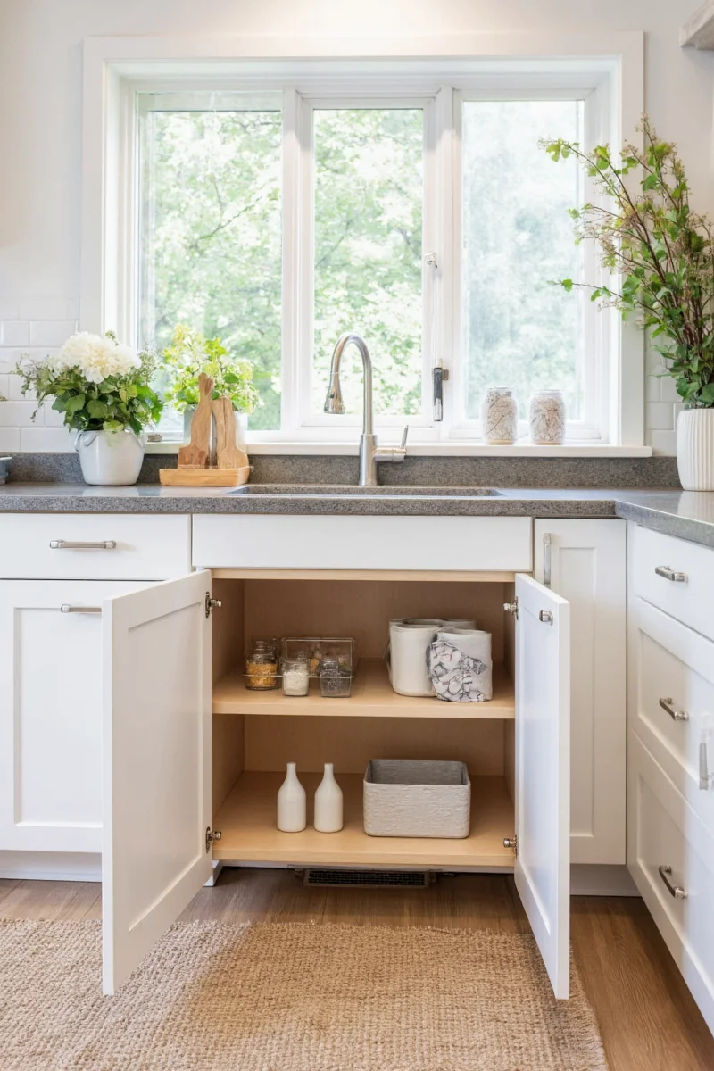 Honey-Can-Do Shallow Shelf