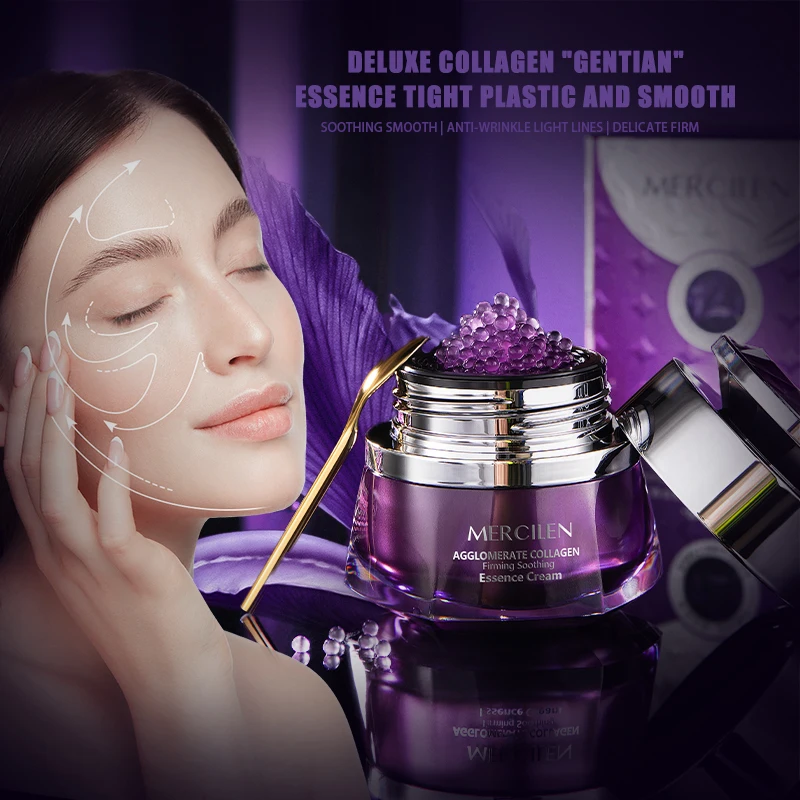 MERCILEN Collagen Firming Anti-aging Face Cream Lotion Moisturizer Organic Firming Nourishing Skin Care Face Cream
