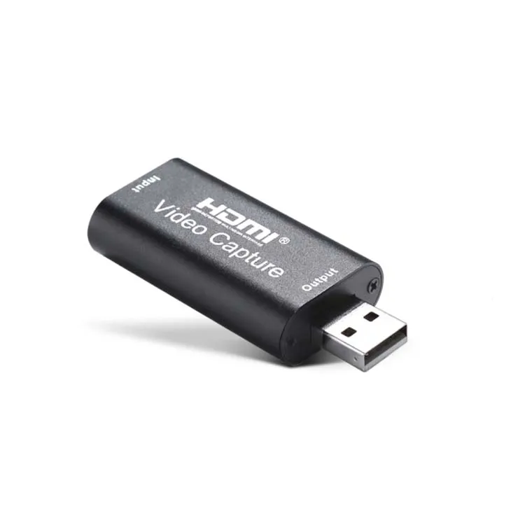 

Broadcast live and record 4K HD MI capture device to USB 2.0 card