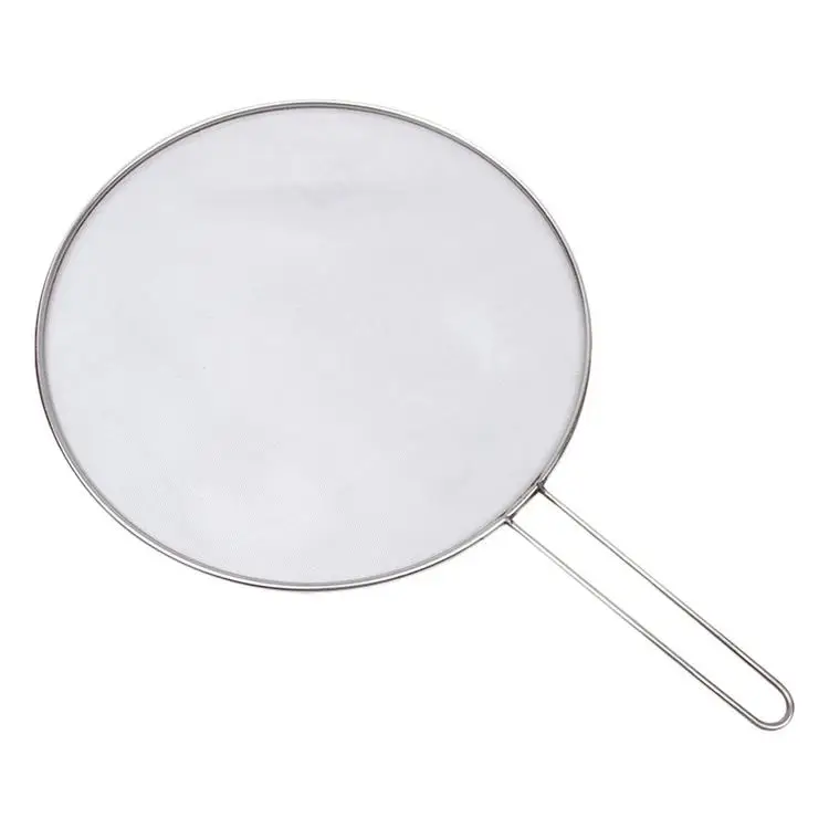 

Grease Splatter Screen Guard Oil Splashproof Stainless Steel Mesh Cover Kitchen Tools for Frying Pan