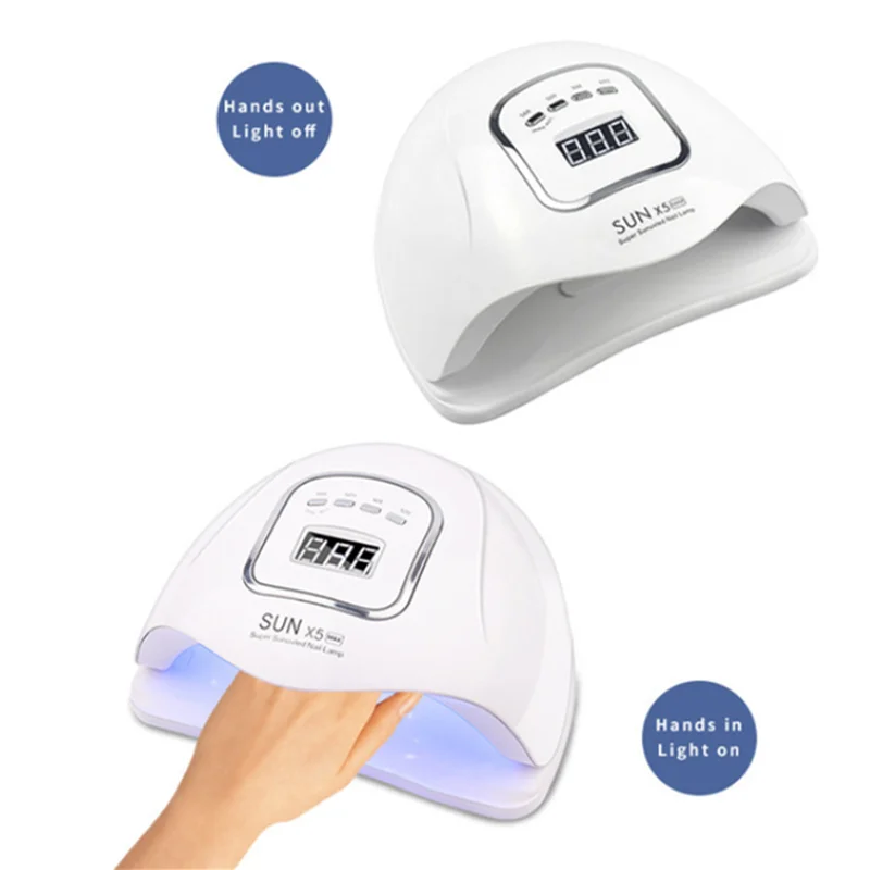 

Best Selling 48W LED New style UV Nail Lamp Gel Powerful Nail Dryer Fast Curing UV Gel Nail Lamp, White