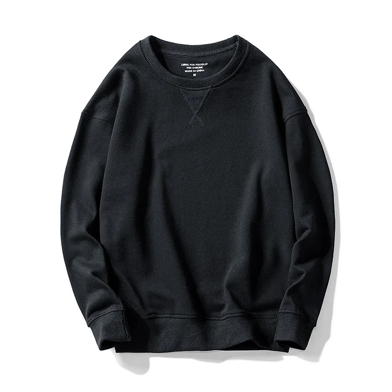 

High Quality Wholesale Fashion Crew Neck Oversize Sweatshirt Mens Cotton Blank Pullover Sweatshirts, Customized color
