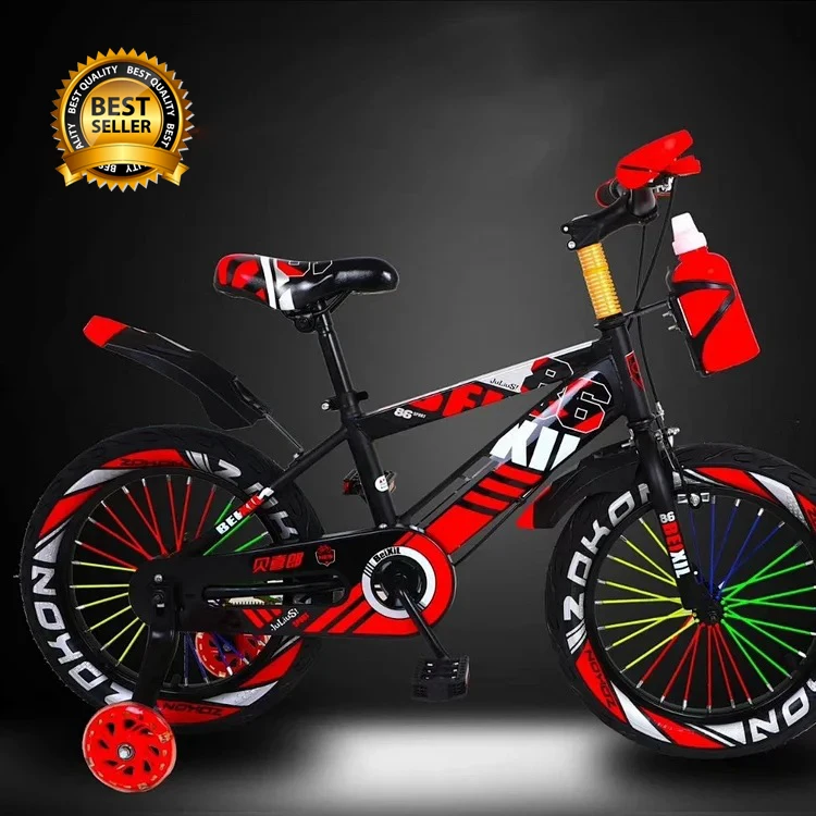 

Bicycle Training Wheels Children's Bicycle Boys Cycling Basket Bell Hand Brake Training Wheels Bicicletas para n, Customized