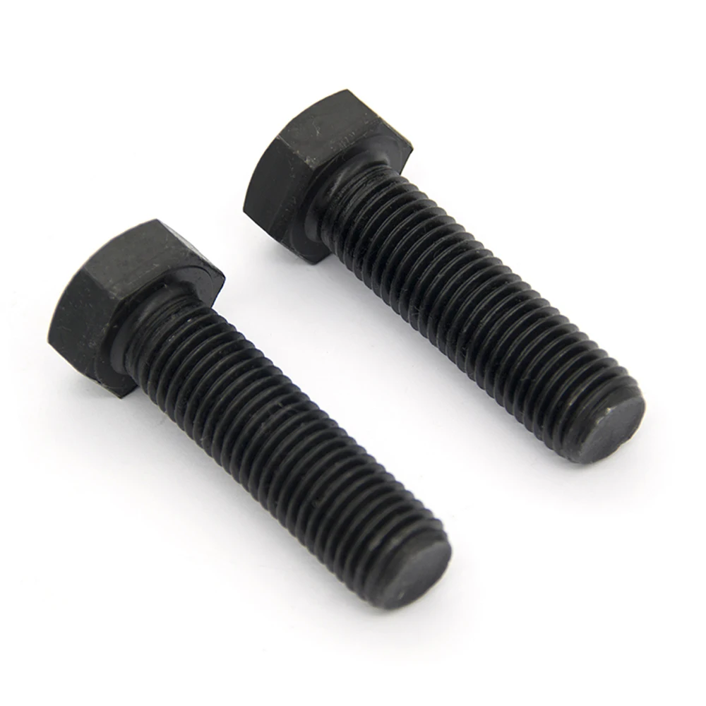 
High strength hexagonal bolts DIN933/931 Grade 8.8 black oxide 