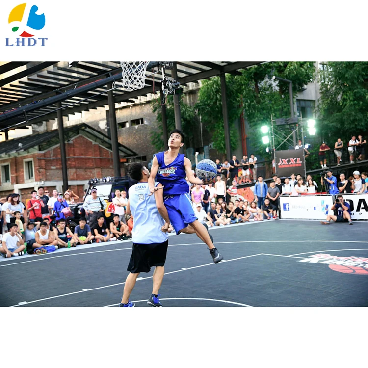 

Interlocking removable Basketball Court Sports Surfaces Floor Tiles