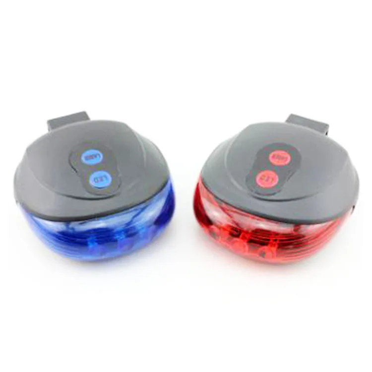 

Bike Bicycle Night Cycling Beam Rear Tail Warning Light Safety bike tail light, Blue/red