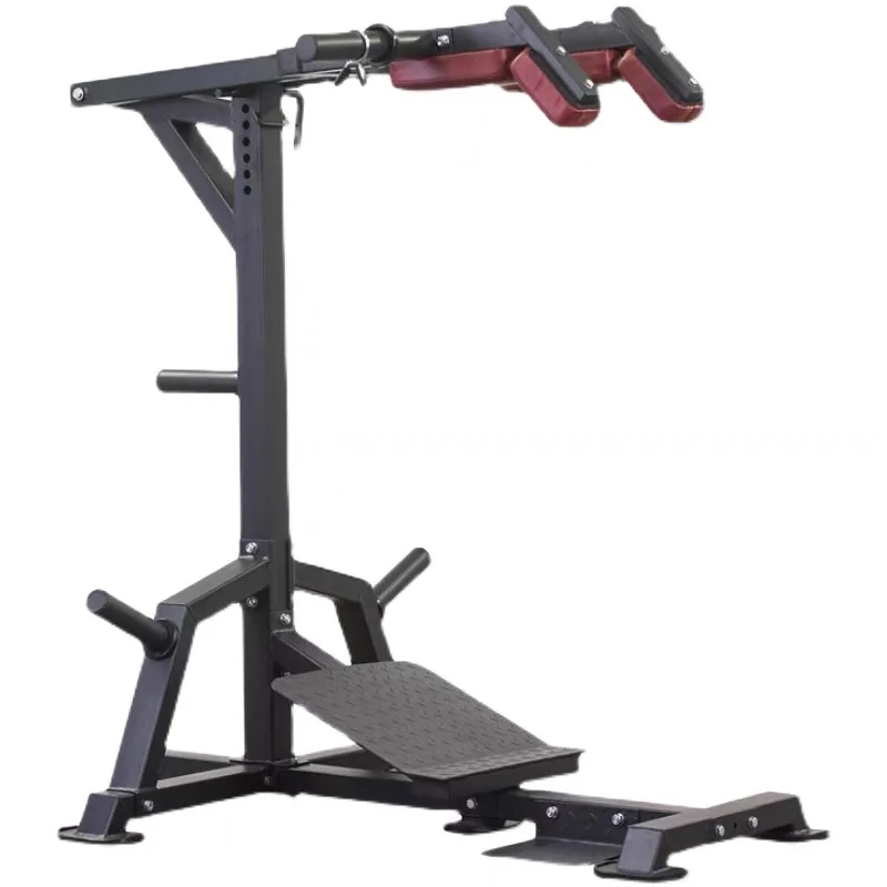 

Vertical Professional Gym Fitness Equipment Weight Leg Press Machine pendulum squat Machine, Metal black, chinese red