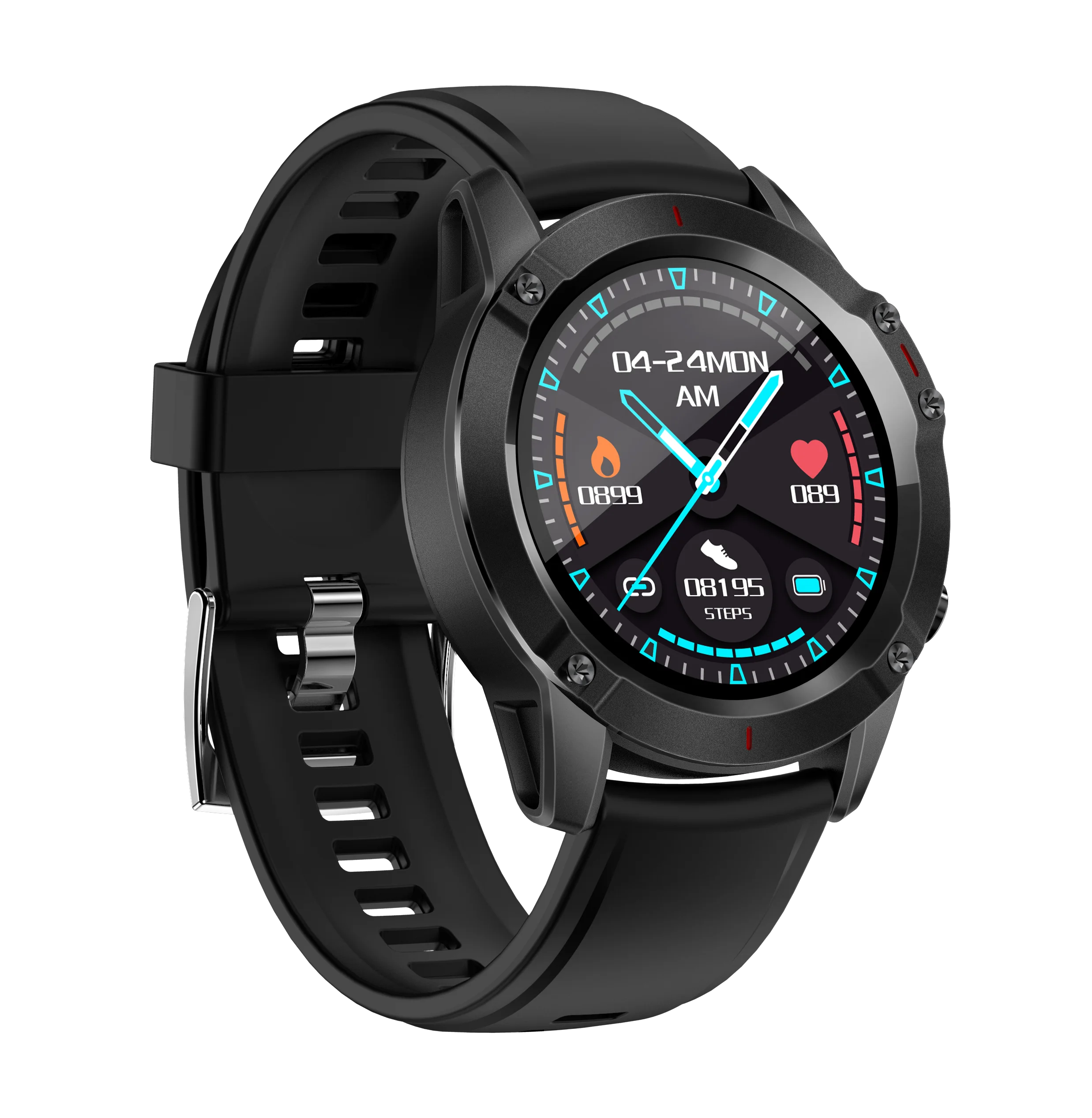 

Chigu G20 smartwatch Heart Rate lte Monitor Fitness OEM Wristband with DIY faces SDK for Android or IOS women sports smart watch, Black/silver/green/brown/oem color