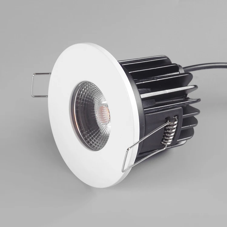 IP65 Fire rated light 8W COB color changing temperature CCT kitchen LED recessed cob downlight