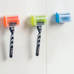 Plastic Wall Mounted Shaving Razor Holder Shower S