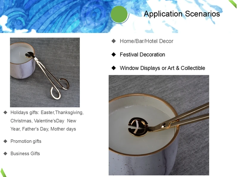 customized candle wick trimmer