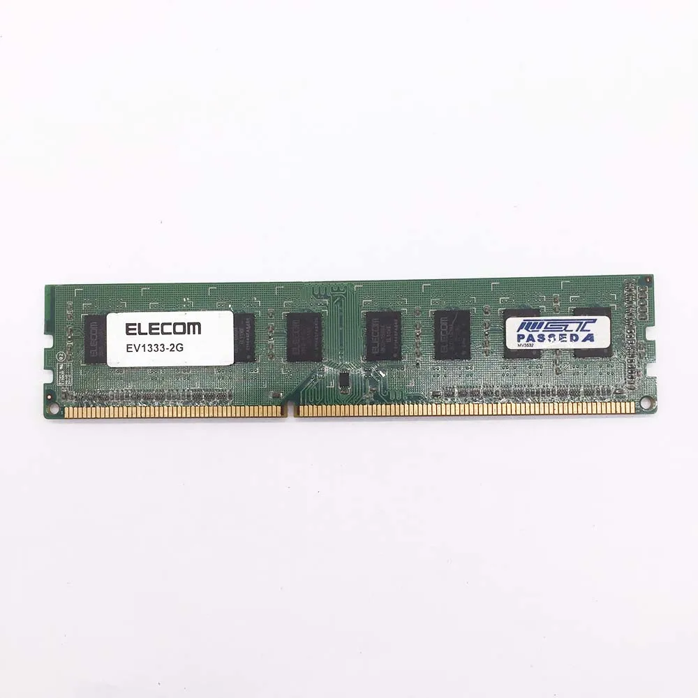 

Memory SDRAM DDR3 2GB 13333MHz CP583491-01 2GX16 Desktop RAM Fits For Elecom EV1333-2G