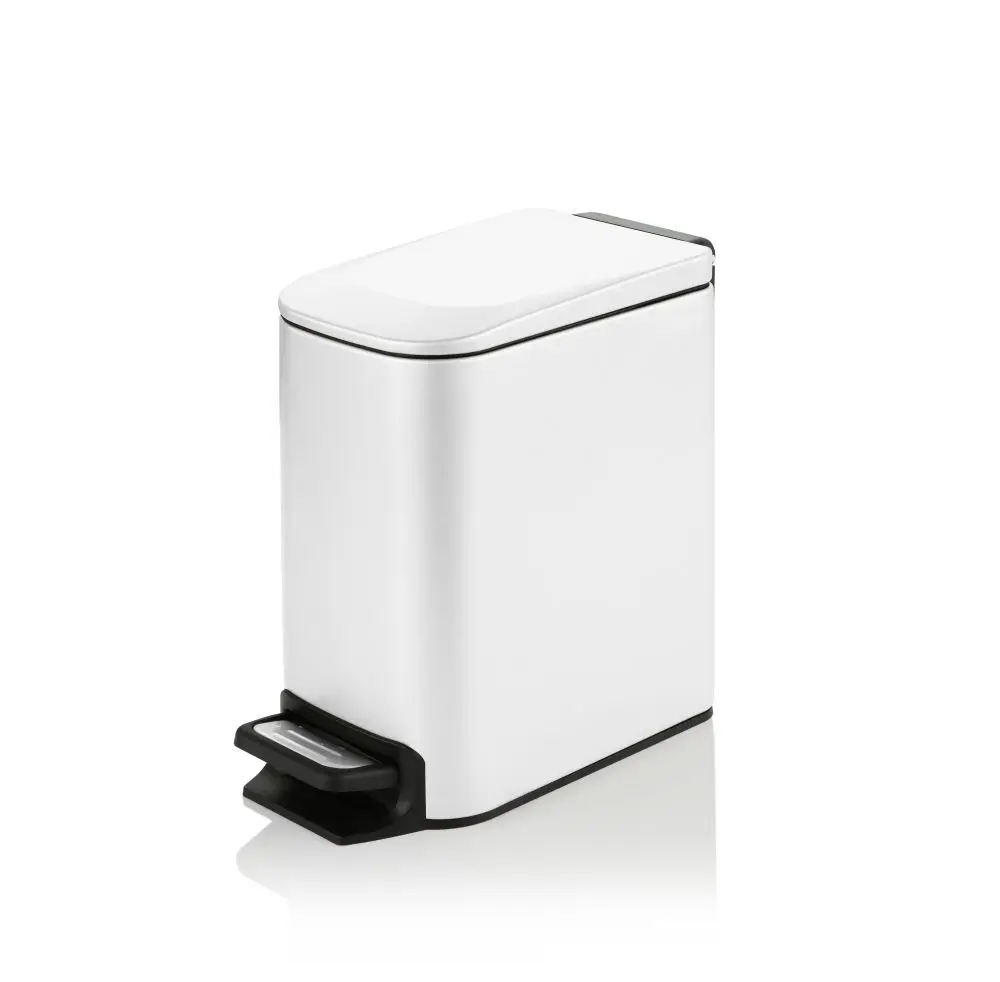 

up-h 6L bedroom foot pedal good quality stainless steel step trash can