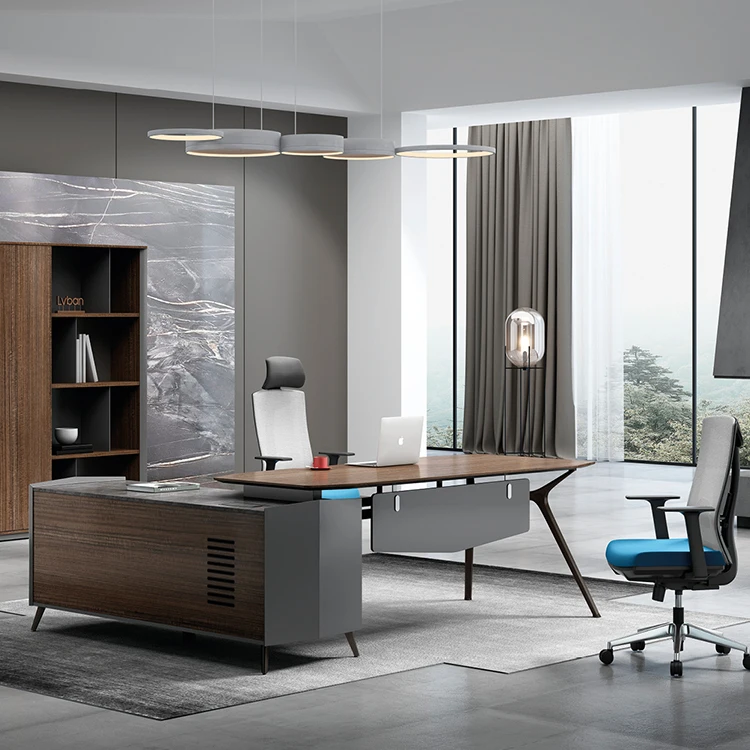 Modern Office Desk Executive Office Furniture L Shaped Office Table ...