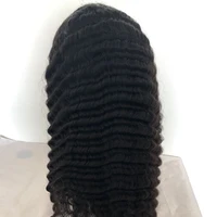 

100% Human Hair Lace Front Wigs High Density Virgin Cuticle Aligned Hair Full Lace Wig Deep Wave Cuticle Aligned Wigs