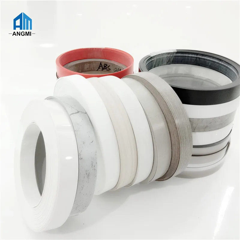 

Furniture accessories White Melamine/ABS/PVC flexible edge banding tape tapacanto