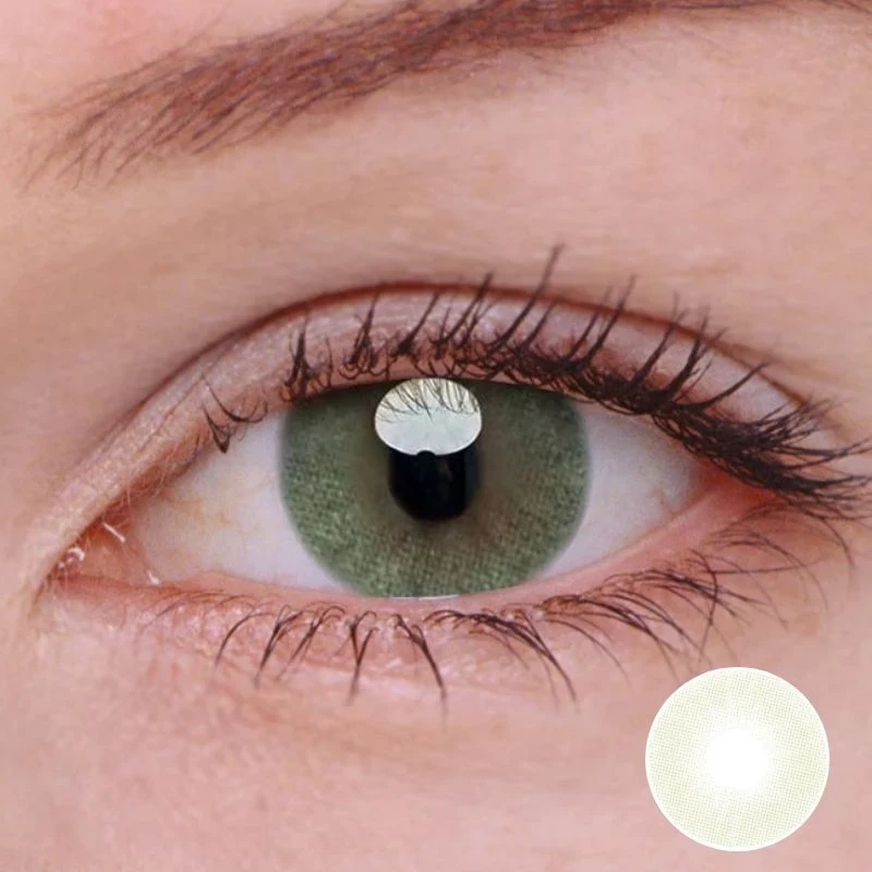 

2020 new arrivals luxury sparkle korean soft lens natural magic colored Cosmetic Gray Contact Lens