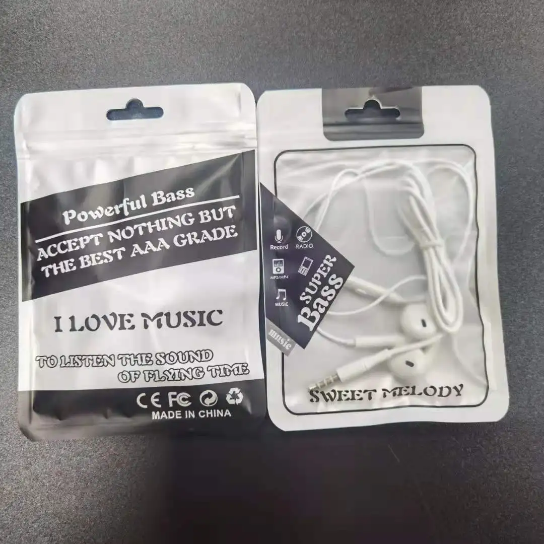 

Retail package super quality April 2021production 100 percent test wholesale lowest price earphone headset earbuds