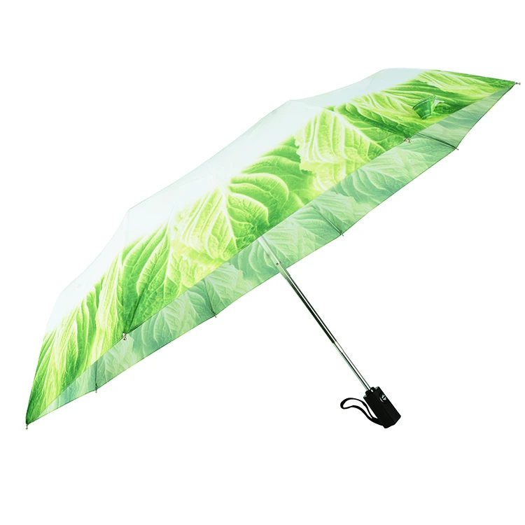 EnnE Umbrella Vegetable Foldable Compact Umbrella Rain Travel Umbrella Windproof 8 Ribs UV Protection
